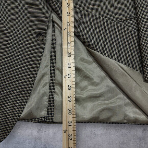 HART SCHAFFNER MARX Mens Blazer Sport Coat Two Button Jacket 44R SILK/WOOL Suits - Picture 8 of 11